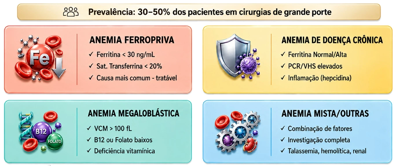 Anemia: reconhecer antes de reagir