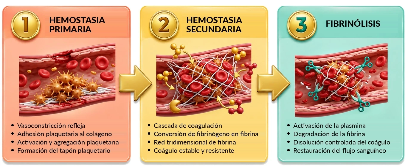 Hemostasia como proceso integrado