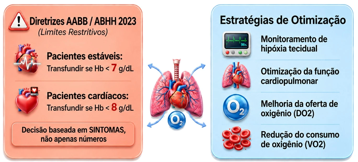 Tolerância à anemia e decisão individualizada