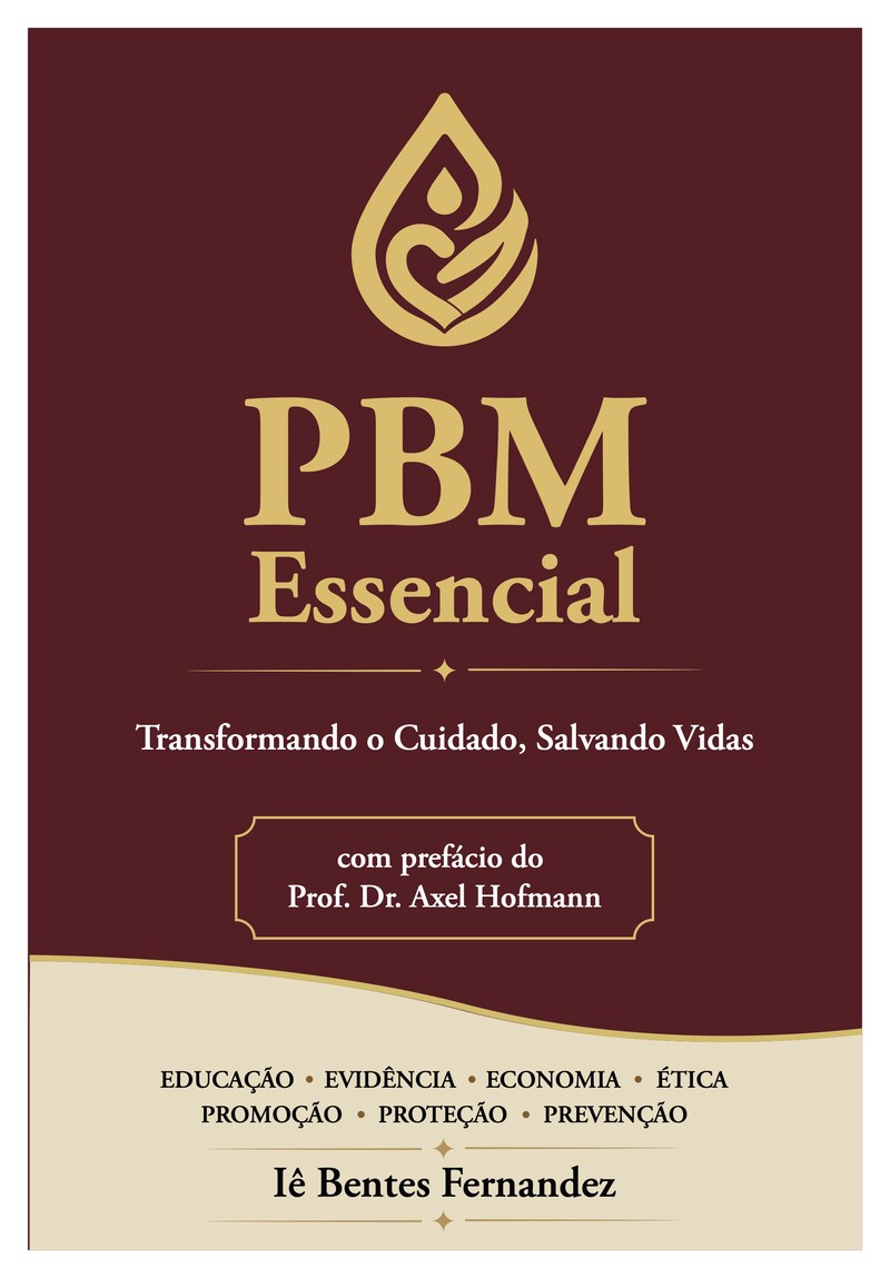 Capa do livro PBM Essencial, de Iê Bentes Fernandez